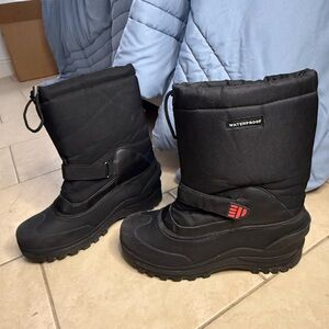Men's Black Waterproof Boots